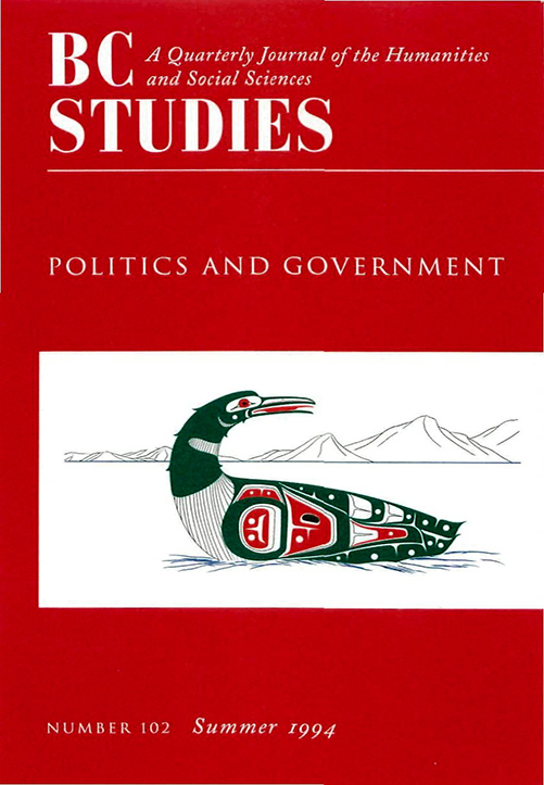 					View No. 102: Politics and Government, Summer 1994
				