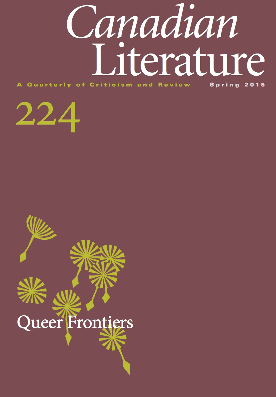 					View No. 224 (2015): Queer Frontiers
				