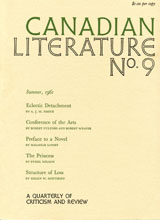 					View No. 9 (1961): Canadian Literature
				