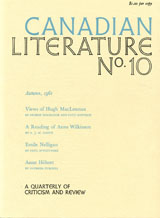 					Afficher No. 10 (1961): Canadian Literature
				