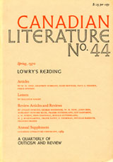 					Afficher No. 44 (1970): Lowry's Reading
				