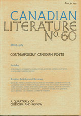 					View No. 60 (1974): Contemporary Canadian Poets
				