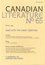 					View No. 65 (1975): Links with the Great Tradition
				