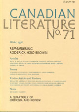 					View No. 71 (1976): Remembering Roderick Haig-Brown
				