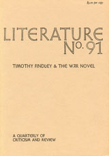 					Afficher No. 91 (1981): Timothy Findley & the War Novel
				