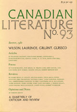 					Afficher No. 93 (1982): Wilson, Laurence, Gallant, Glasco
				