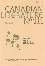 					View No. 111 (1986): Nature, Natural, Naturalists
				
