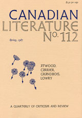 					Afficher No. 112 (1987): Atwood, Carrier, Grandbois, Lowry
				