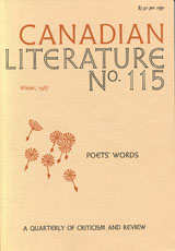 					View No. 115 (1987): Poets' Words
				