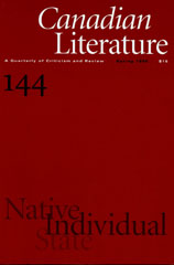 					View No. 144 (1995): Native, Individual, State
				
