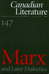 					View No. 147 (1995): Marx & Later Dialectics
				