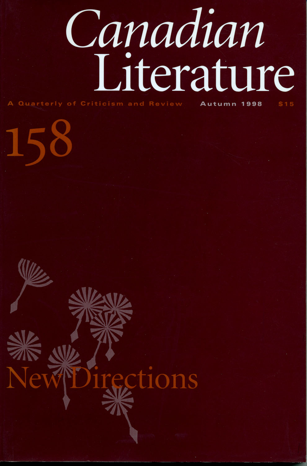 					View No. 158 (1998): New Directions
				