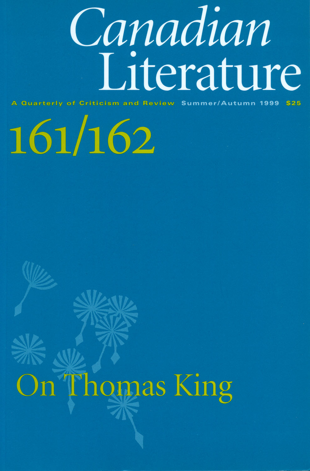 					View No. 161/162 (1999): On Thomas King
				