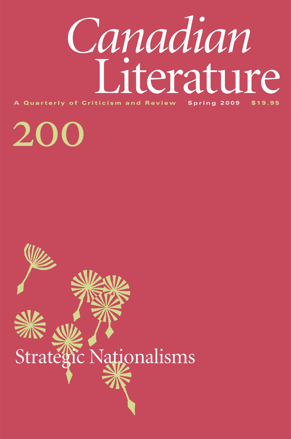 					Afficher No. 200 (2009): Strategic Nationalisms
				
