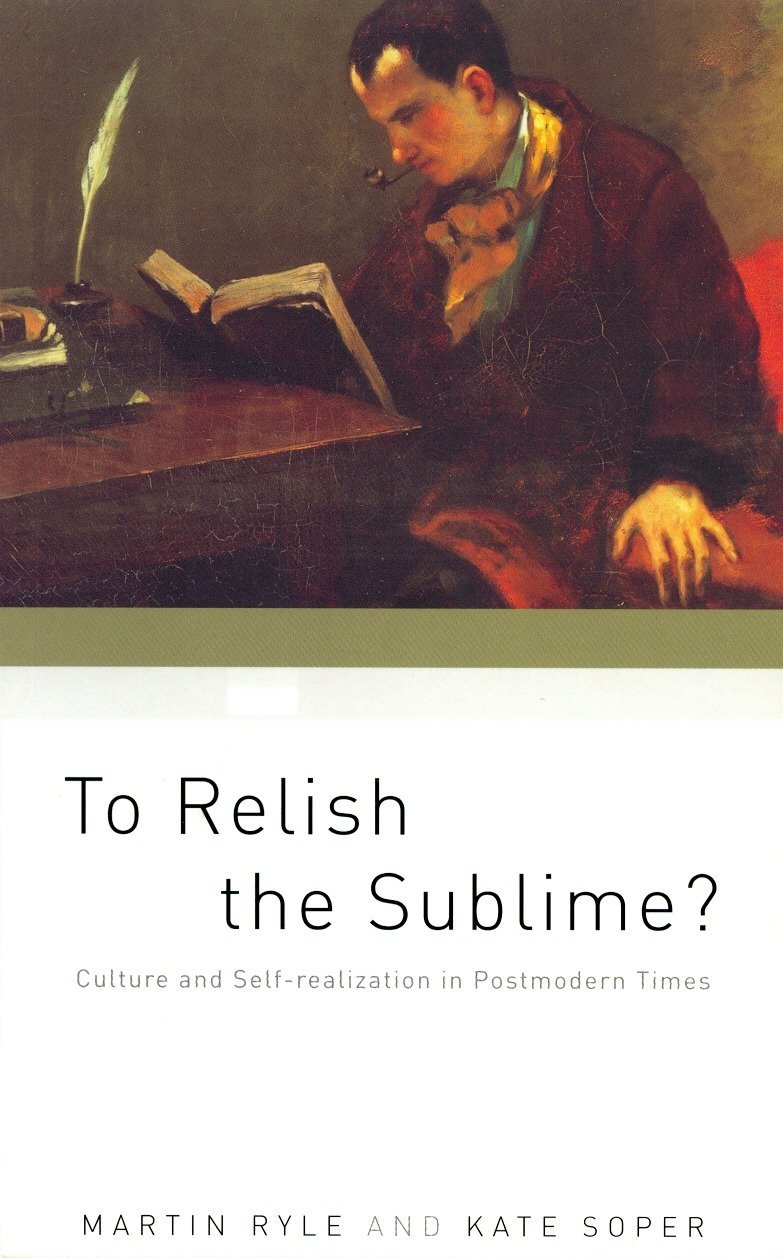 Book cover: To Relish the Sublime?
