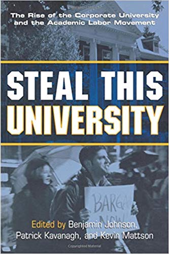 Book cover: Steal This University